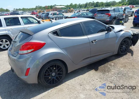 2014 Hyundai Veloster Base W/Black z USA, uszkodzony, nr VIN KMHTC6AD0EU204625